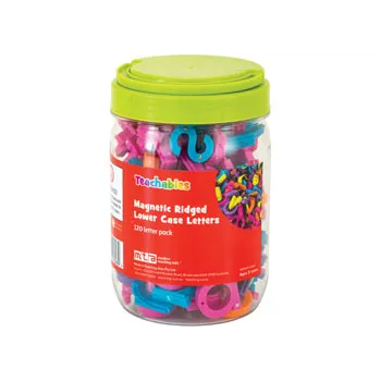 Teachables Magnetic Ridged Lower Case Letters 120 Pk - Modern Teaching Aids NZ