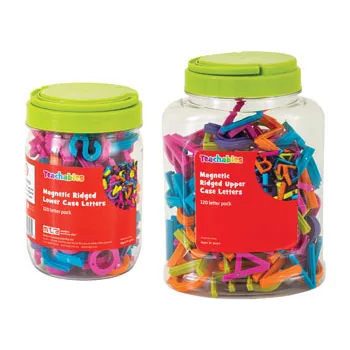 Teachables Magnetic Ridged Lower & Uppercase Combo - Modern Teaching Aids NZ