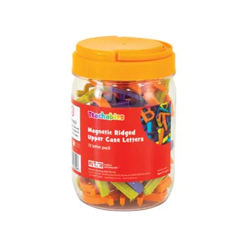 Teachables Magnetic Ridged Upper Case Letters 72 Pk - Modern Teaching Aids NZ