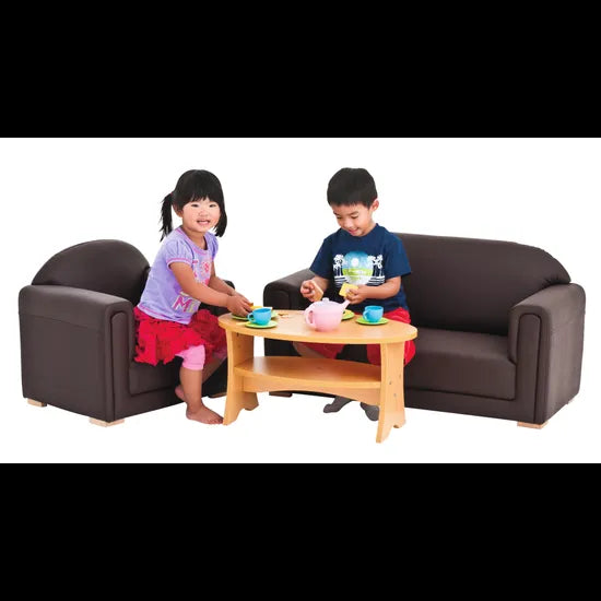 Traditional Lounge Set - Chocolate - Set of 3 - Modern Teaching Aids NZ