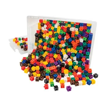 Teachables Linking Cubes - 2 cm - 5000 Pieces - Modern Teaching Aids NZ