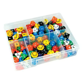 Teachables Dice - Class Polyhedra Set - 125 Pieces