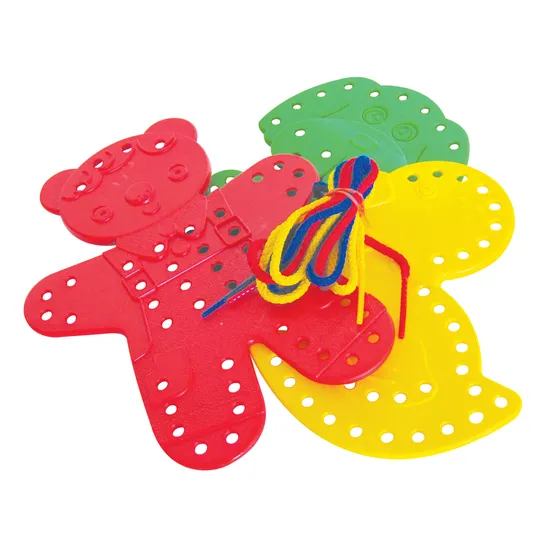 Teachables Threading Animal Boards - 36 Pieces - Modern Teaching Aids NZ