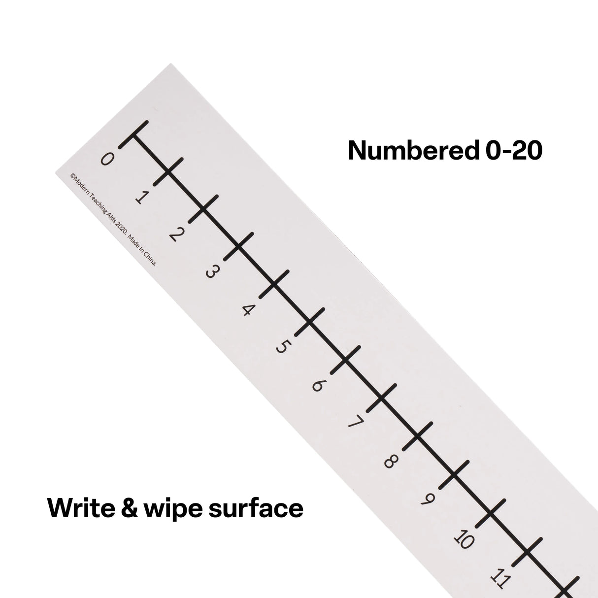 Teachables Magnetic Number Line - 0 to 20 - Modern Teaching Aids NZ