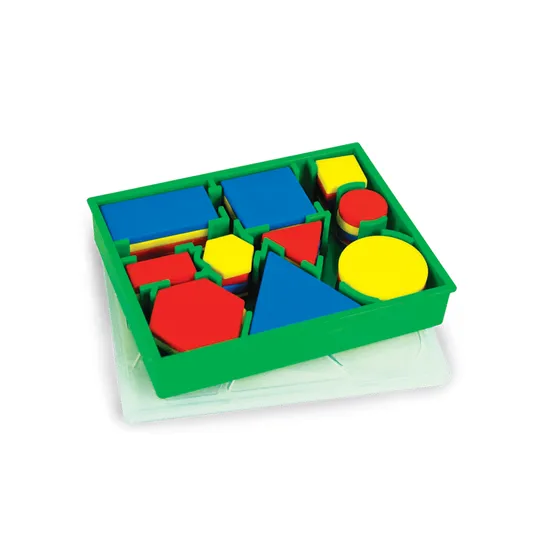 Teachables Small Attribute Blocks Set - Modern Teaching Aids NZ