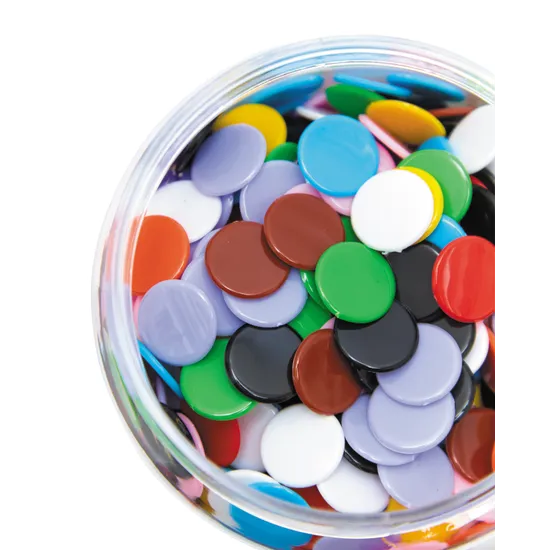 Teachables Solid Counters - 16 mm, Pack of 1,000 - Modern Teaching Aids NZ