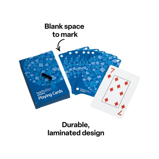Teachables Playing Cards - Economy Pack - Modern Teaching Aids NZ
