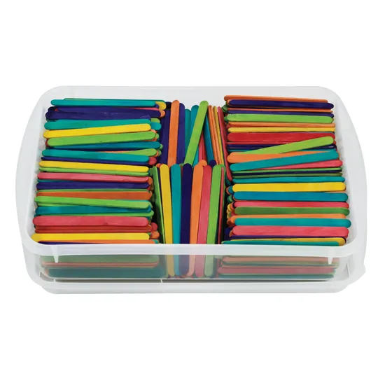 Teachables Coloured Pop Sticks - Pack of 1,000 - Modern Teaching Aids NZ