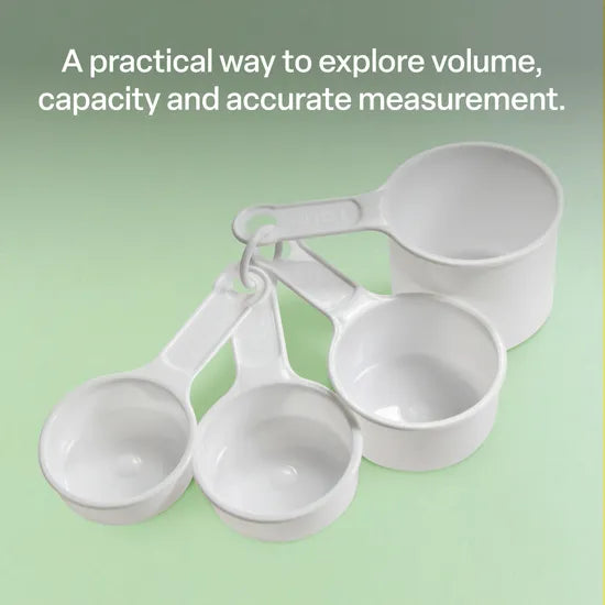 Teachables Measuring Cups - Set of 4 - Modern Teaching Aids NZ