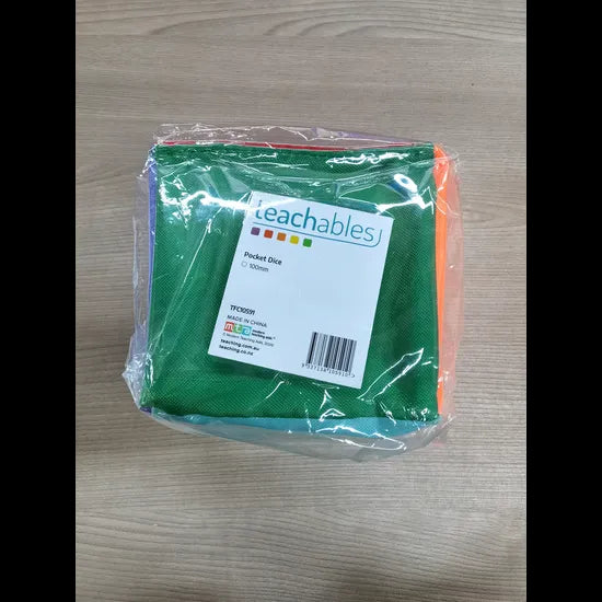 Teachables Pocket Cube Dice - Single - Modern Teaching Aids NZ