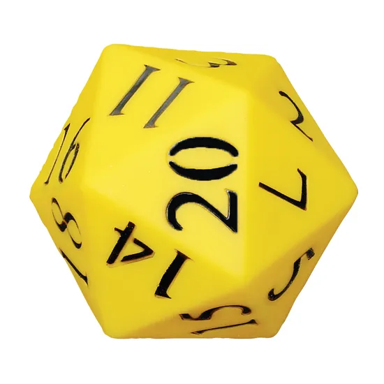 Teachables PVC Dice - 20-Face, 110 mm - Modern Teaching Aids NZ