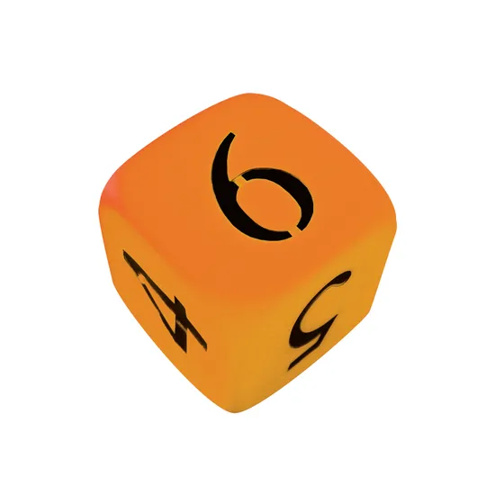 Teachables PVC Dice - 6-Face, 90 mm, Numbered