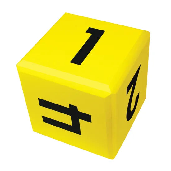 Teachables Foam Dice - 6-Face, 200 mm, Numbered - Modern Teaching Aids NZ