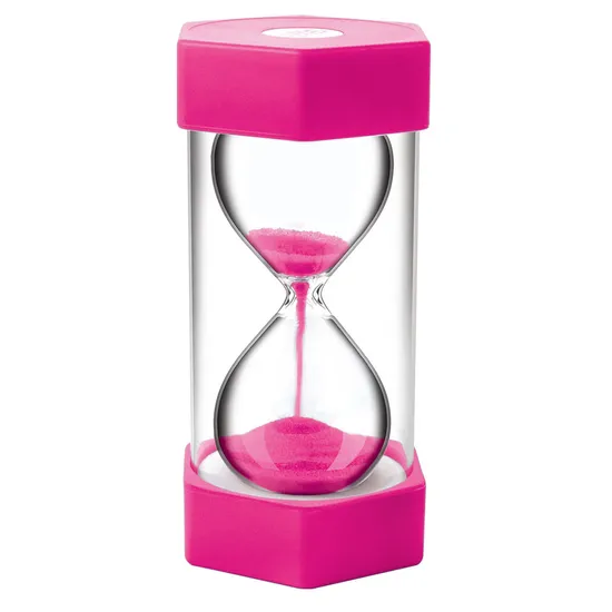 Teachables Sand Timer - Giant, 2 Minutes, Pink - Modern Teaching Aids NZ