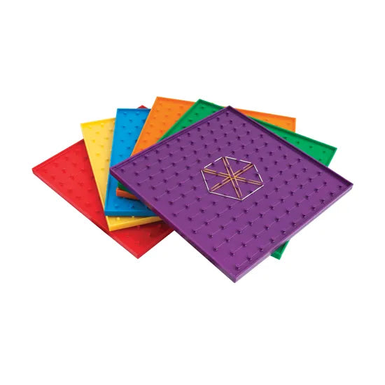 Teachables Rainbow Geoboard - 23 cm