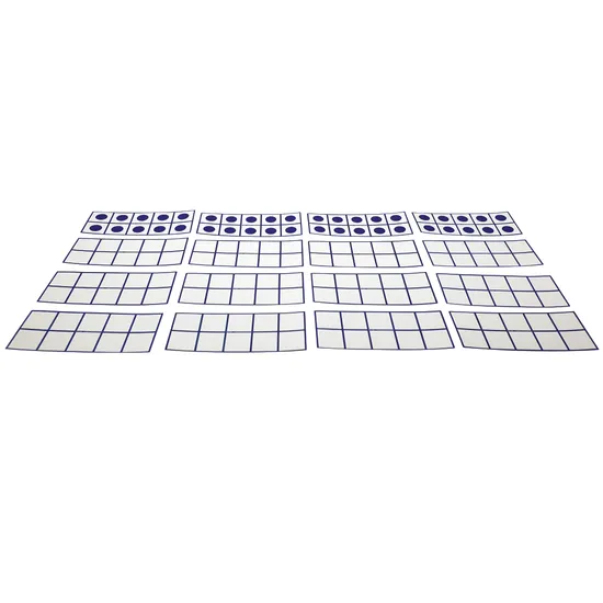 Teachables Blank Tens Frames - Set of 16 - Modern Teaching Aids NZ