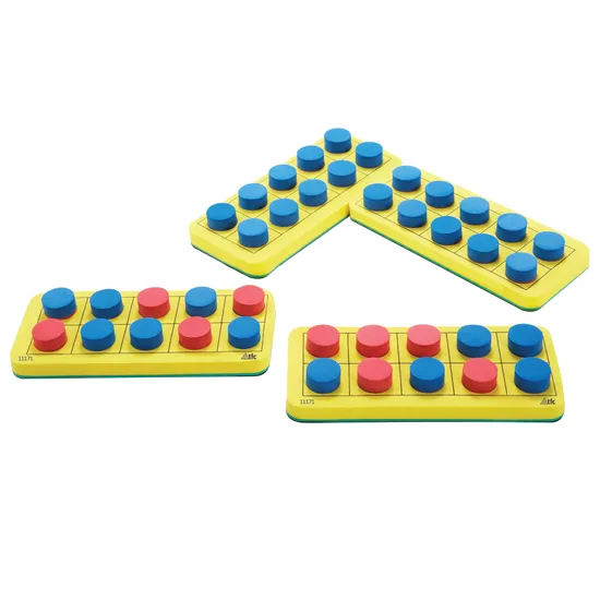 Teachables Magnetic Foam Tens Frame - Set of 84 Pieces - Modern Teaching Aids NZ