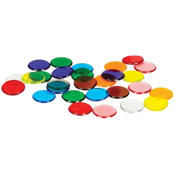 Teachables Transparent Counters - 22 mm, Pack of 1000 - Modern Teaching Aids NZ