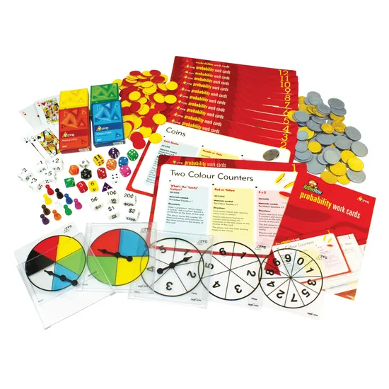Teachables Probability Kit - With Activity Cards - Modern Teaching Aids NZ