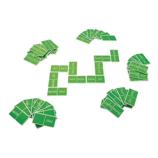 Teachables Dominoes - 9×9 Words, Set of 55 - Modern Teaching Aids NZ