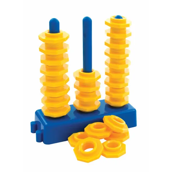 Teachables Place Value Abacus - Maths Manipulative, Ages 6+ - Modern Teaching Aids NZ