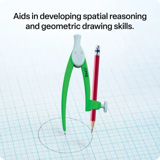 Teachables Drawing Compass - Safety Model - Modern Teaching Aids NZ
