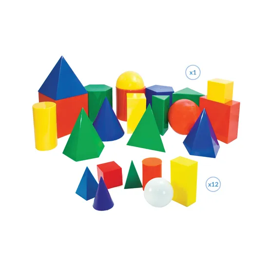 Teachables Geometric Shapes - Classroom Set