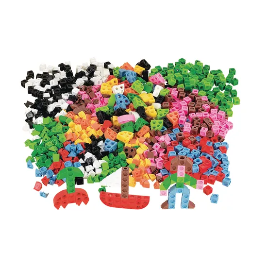 Teachables Multilink Set - Cubes, Prisms and Triangles - Modern Teaching Aids NZ