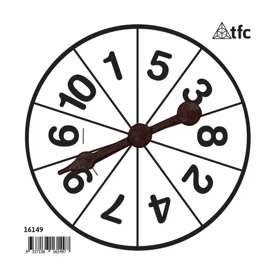 Teachables Spinner - Numbers 1-10 - Modern Teaching Aids NZ