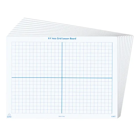 Teachables Show & Tell Cards - X-Y Axis, Pack of 30 - Modern Teaching Aids NZ