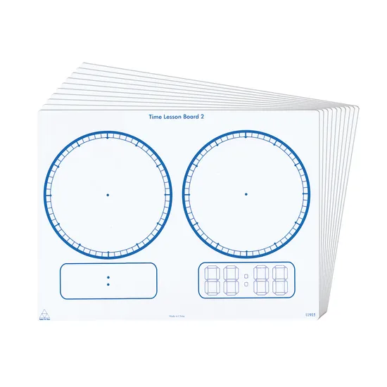 Teachables Show & Tell Cards - Time Set 2, Pack of 30 - Modern Teaching Aids NZ