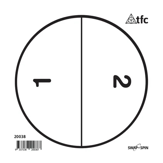 Teachables Swap & Spin Inserts - Numbers 1-2 - Modern Teaching Aids NZ