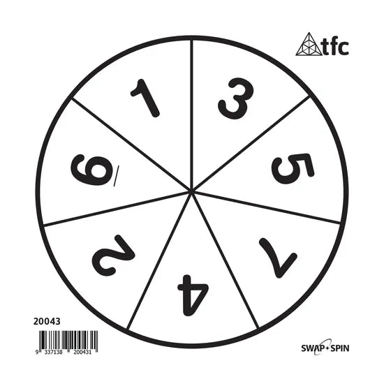 Teachables Number Inserts - Numbers 1-7 - Modern Teaching Aids NZ