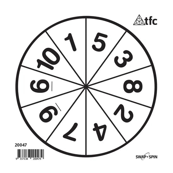 Teachables Number Inserts - Numbers 1-10 - Modern Teaching Aids NZ