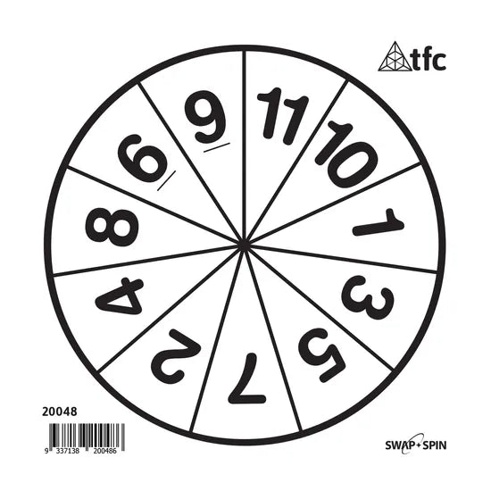 Teachables Number Inserts - Numbers 1-11 - Modern Teaching Aids NZ