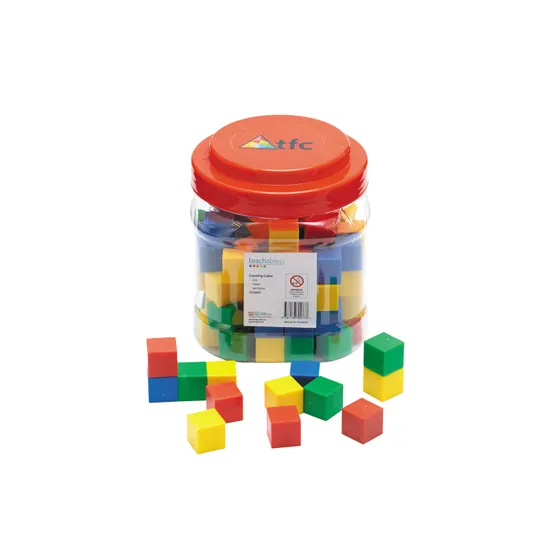 Teachables Counting Cubes - Plastic, 2 cm, Set of 100 - Modern Teaching Aids NZ