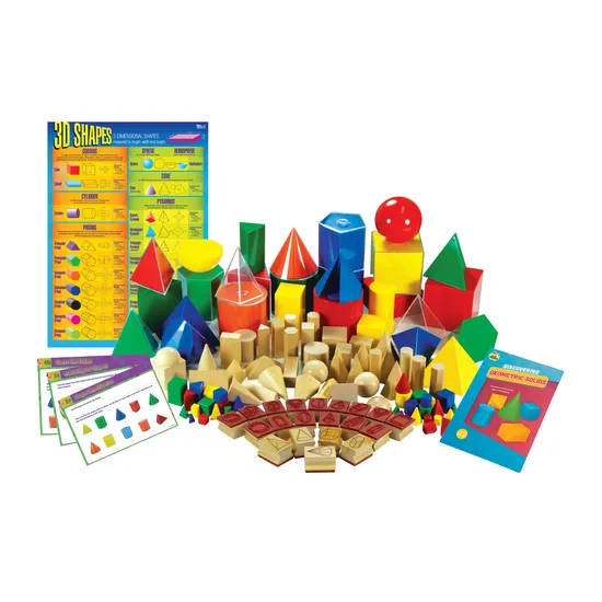 Teachables 3D Shape Kit - Modern Teaching Aids NZ