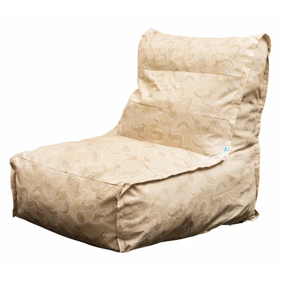 Foam Filled Lounger Cover - Sand - Modern Teaching Aids NZ