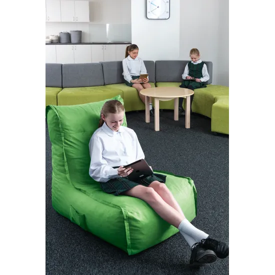 Foam Filled Lounger - Green - Modern Teaching Aids NZ