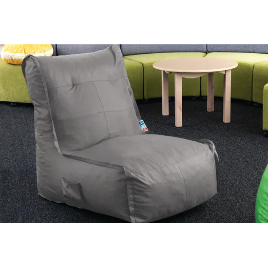 Foam Filled Lounger - Grey - Modern Teaching Aids NZ