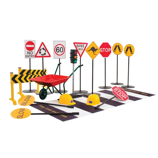 Complete Set of Road Safety Signs - Modern Teaching Aids NZ