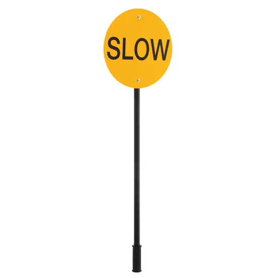 Hand Held Stop Slow Sign - Modern Teaching Aids NZ