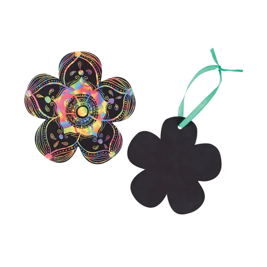 Scratch Flowers - Set of 12 - Modern Teaching Aids NZ