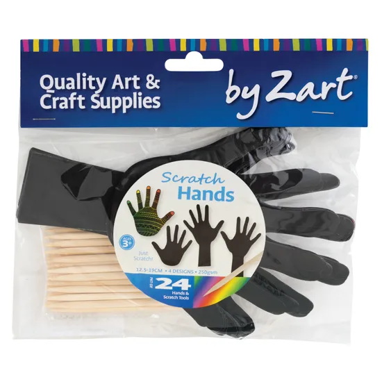 Scratch Hands - Pack of 24 - Modern Teaching Aids NZ