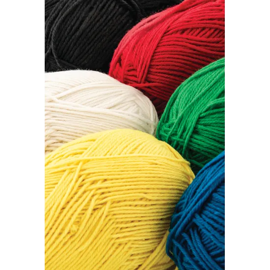 Creatistics Acrylic Yarn Assorted 170 m- Pack of 6 - Modern Teaching Aids NZ