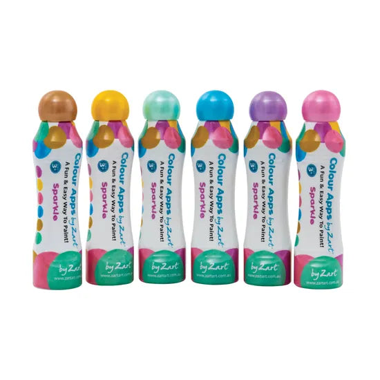 Sparkle Dot Markers - Set of 6 - Modern Teaching Aids NZ