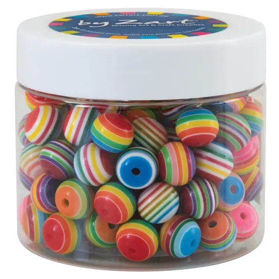 Rainbow Beads - 100g - Modern Teaching Aids NZ