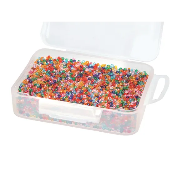 Glass Seed Beads - Pack of 500 - Modern Teaching Aids NZ