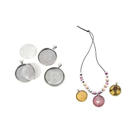 Silver Pendants - Pack 30 - Modern Teaching Aids NZ