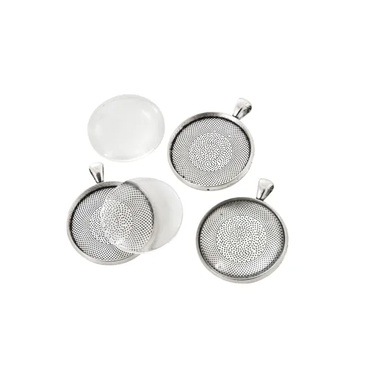 Silver Pendants - Pack 30 - Modern Teaching Aids NZ